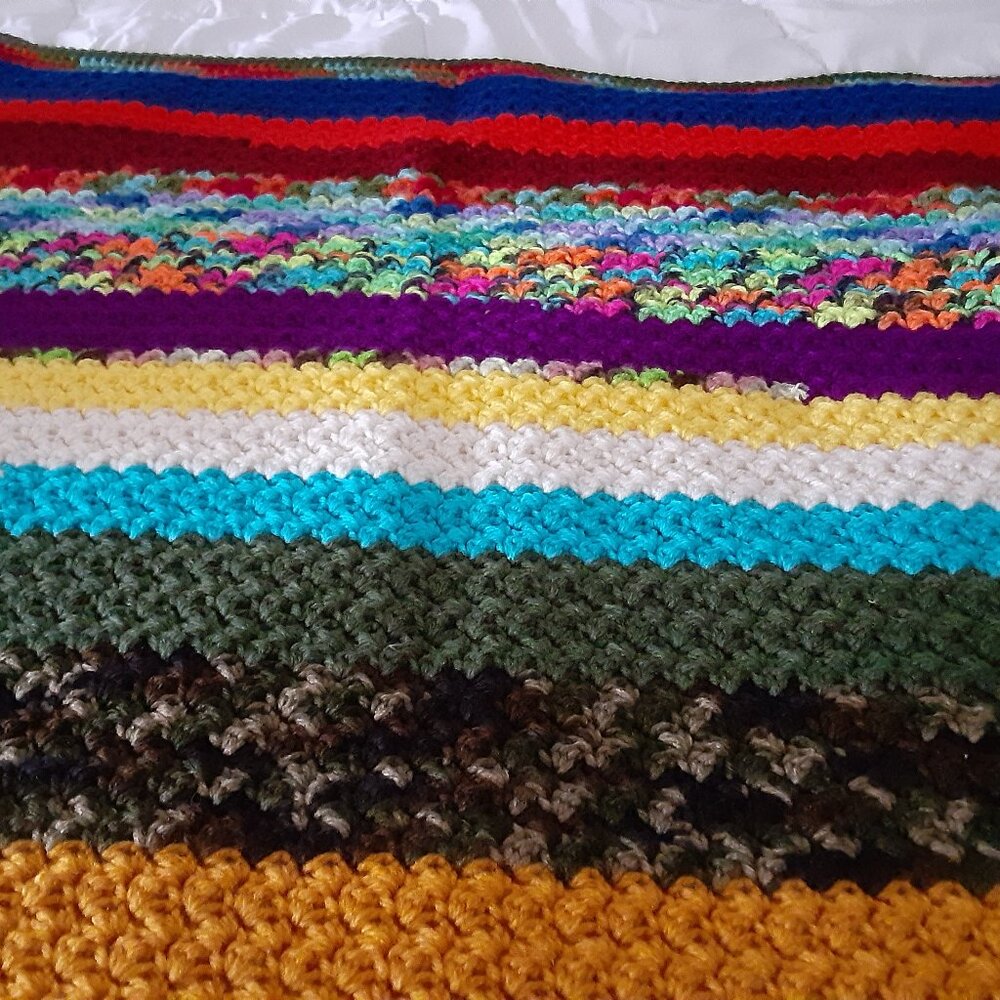 multi color blanket